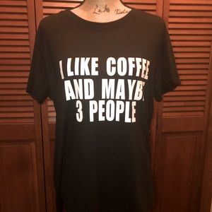 Novelty T-shirt in black